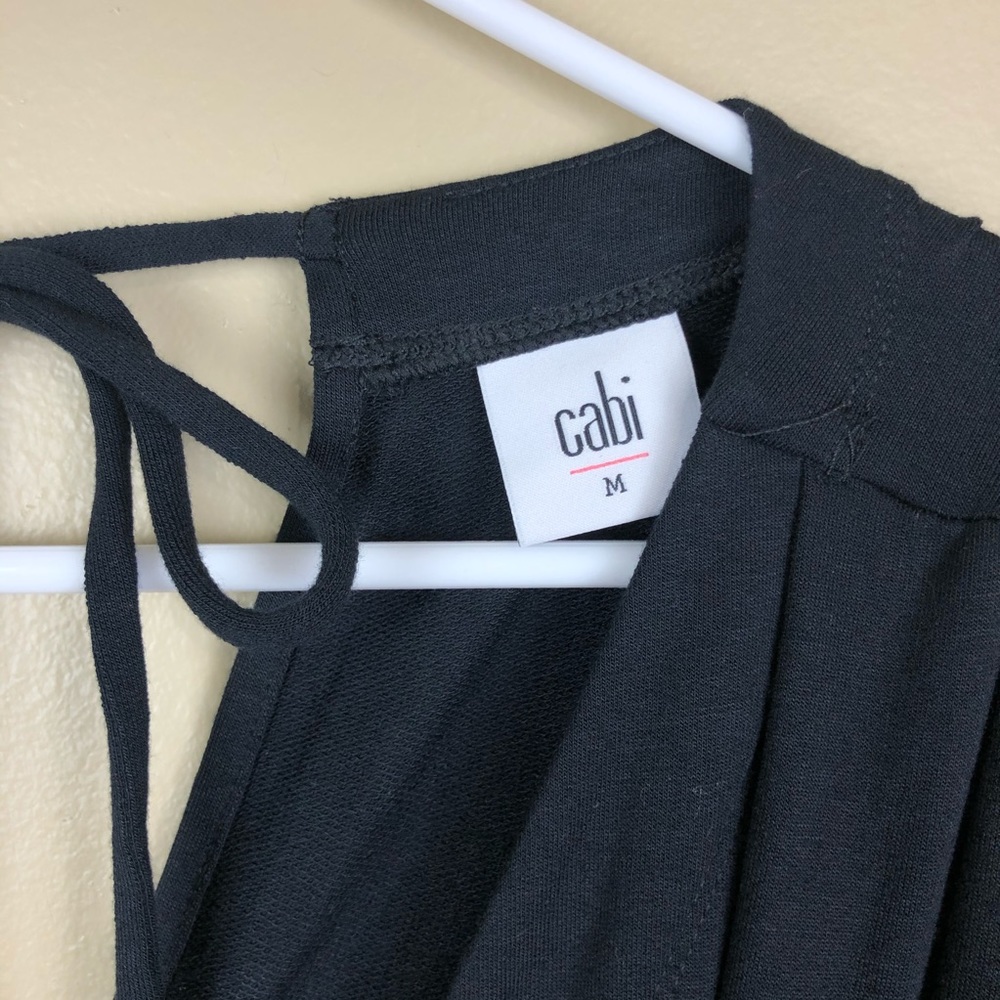 CAbi Downtown Jumpsuit Pants Black Medium 5577 - Picture 5 of 8